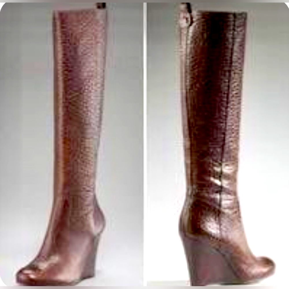 Stunning Tory Burch Dabney Wedge Boots 7.5